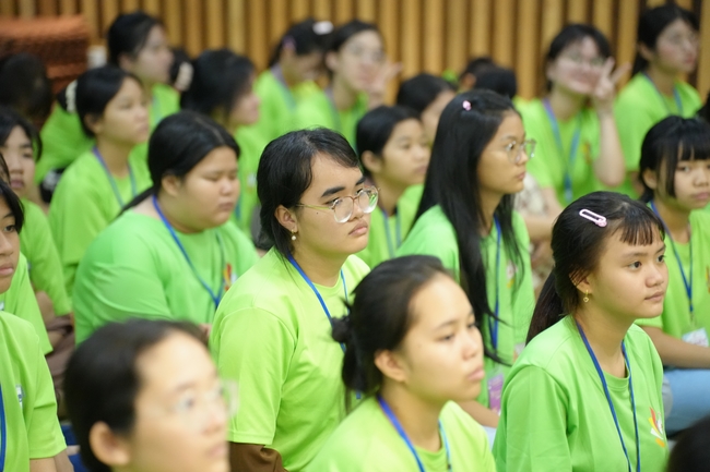 Ngày thứ 2 Khoá tu thiếu nhi – XGGD 2025 – Pháp thoại “Nhân quả” – Đại đức Thích Tâm Huỳnh