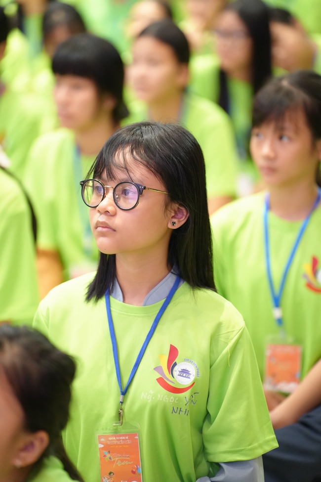 Ngày thứ 2 Khoá tu thiếu nhi – XGGD 2025 – Pháp thoại “Nhân quả” – Đại đức Thích Tâm Huỳnh