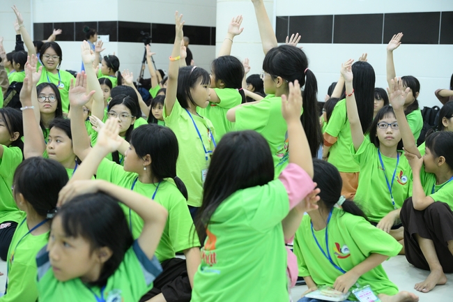 Ngày thứ 2 Khoá tu thiếu nhi – XGGD 2025 – Pháp thoại “Nhân quả” – Đại đức Thích Tâm Huỳnh