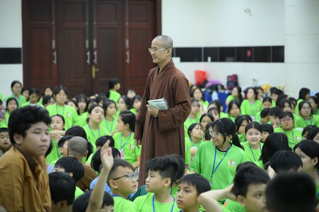 Ngày thứ 2 Khoá tu thiếu nhi – XGGD 2025 – Pháp thoại “Nhân quả” – Đại đức Thích Tâm Huỳnh