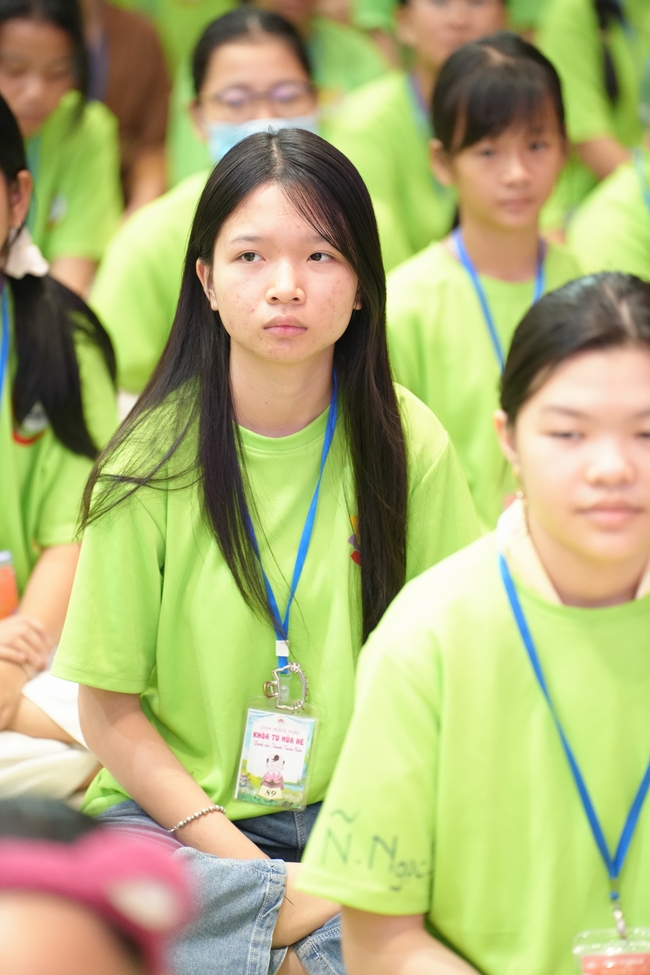 Ngày thứ 2 Khoá tu thiếu nhi – XGGD 2025 – Pháp thoại “Nhân quả” – Đại đức Thích Tâm Huỳnh