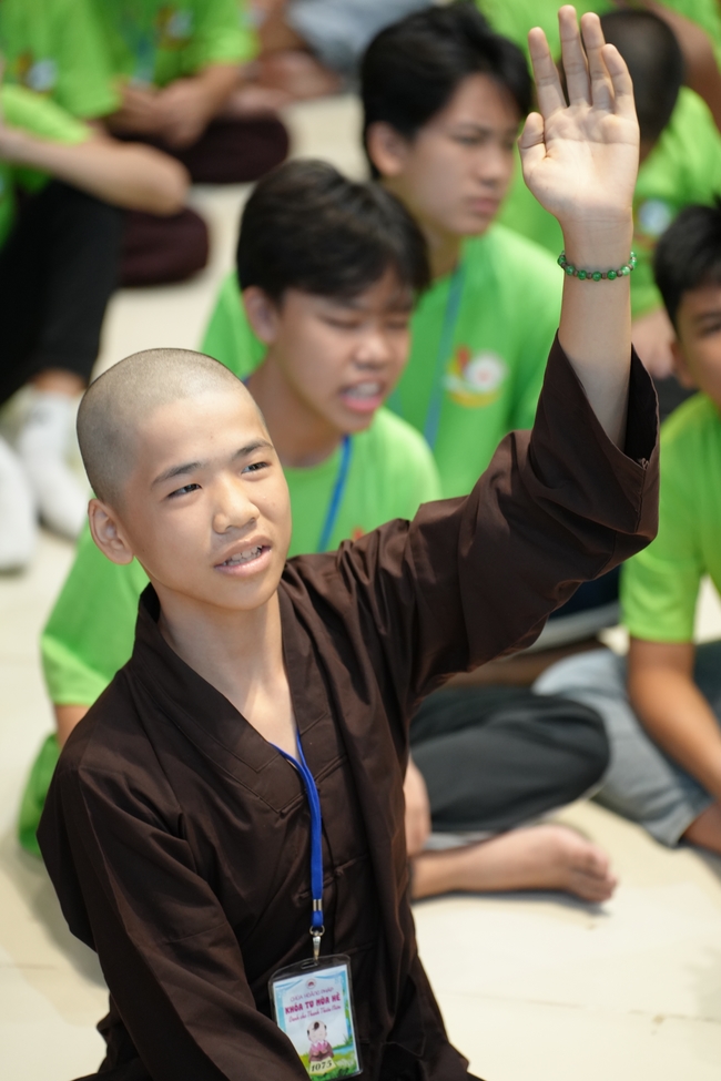 Ngày thứ 2 Khoá tu thiếu nhi – XGGD 2025 – Pháp thoại “Nhân quả” – Đại đức Thích Tâm Huỳnh