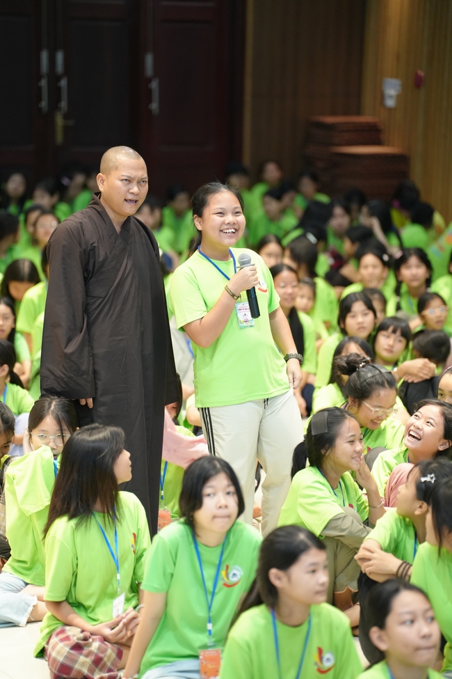 Ngày thứ 2 Khoá tu thiếu nhi – XGGD 2025 – Pháp thoại “Nhân quả” – Đại đức Thích Tâm Huỳnh