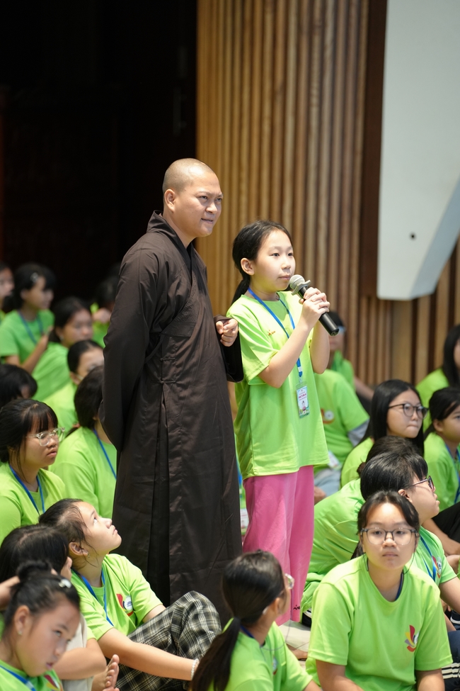 Ngày thứ 2 Khoá tu thiếu nhi – XGGD 2025 – Pháp thoại “Nhân quả” – Đại đức Thích Tâm Huỳnh