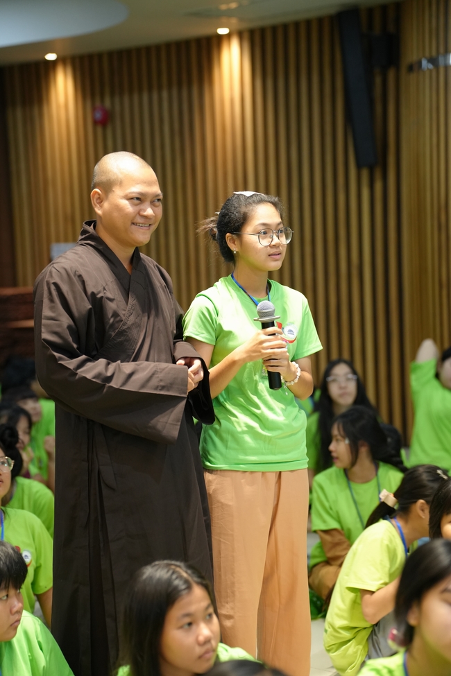 Ngày thứ 2 Khoá tu thiếu nhi – XGGD 2025 – Pháp thoại “Nhân quả” – Đại đức Thích Tâm Huỳnh