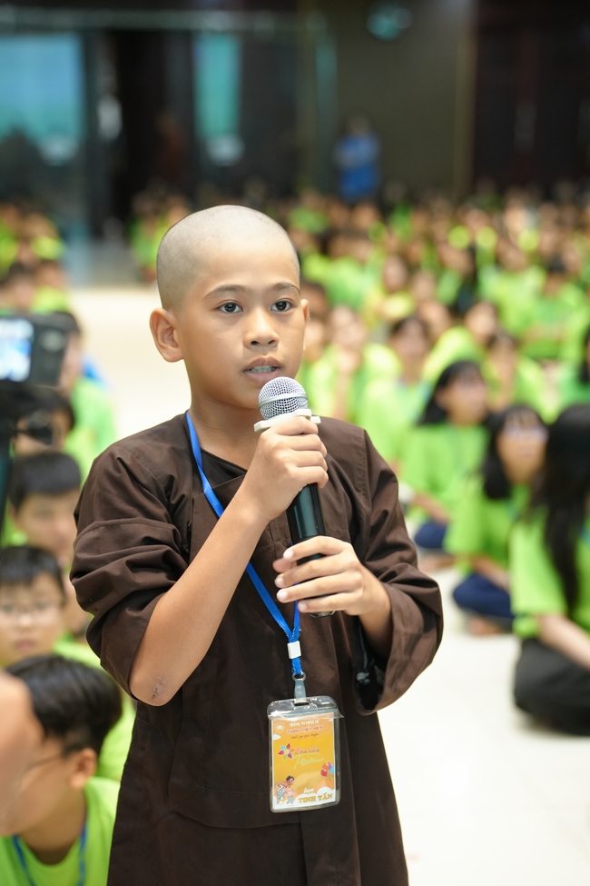 Ngày thứ 2 Khoá tu thiếu nhi – XGGD 2025 – Pháp thoại “Nhân quả” – Đại đức Thích Tâm Huỳnh