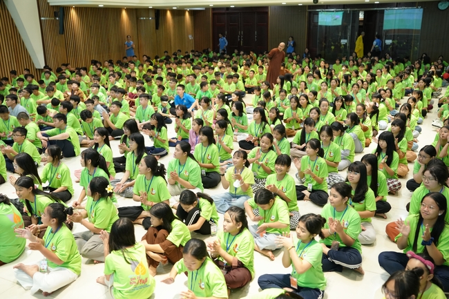 Ngày thứ 2 Khoá tu thiếu nhi – XGGD 2025 – Pháp thoại “Nhân quả” – Đại đức Thích Tâm Huỳnh