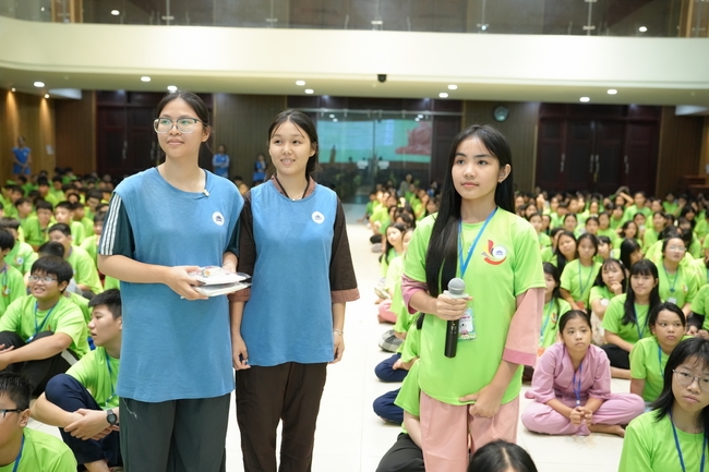 Ngày thứ 2 Khoá tu thiếu nhi – XGGD 2025 – Pháp thoại “Nhân quả” – Đại đức Thích Tâm Huỳnh