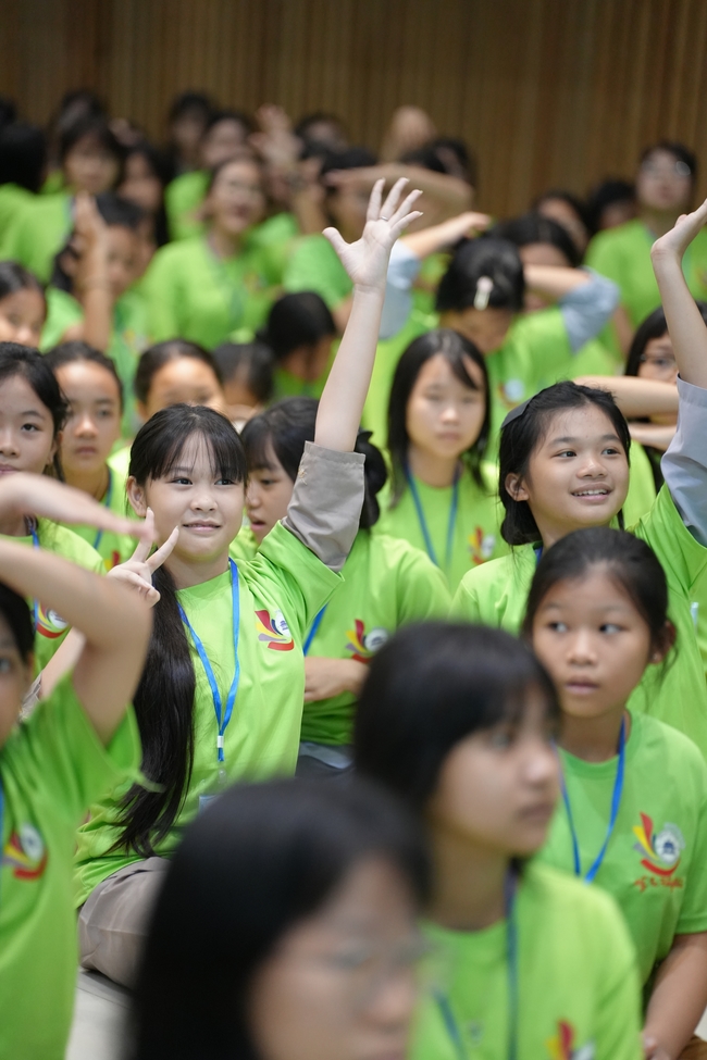 Ngày thứ 2 Khoá tu thiếu nhi – XGGD 2025 – Pháp thoại “Nhân quả” – Đại đức Thích Tâm Huỳnh