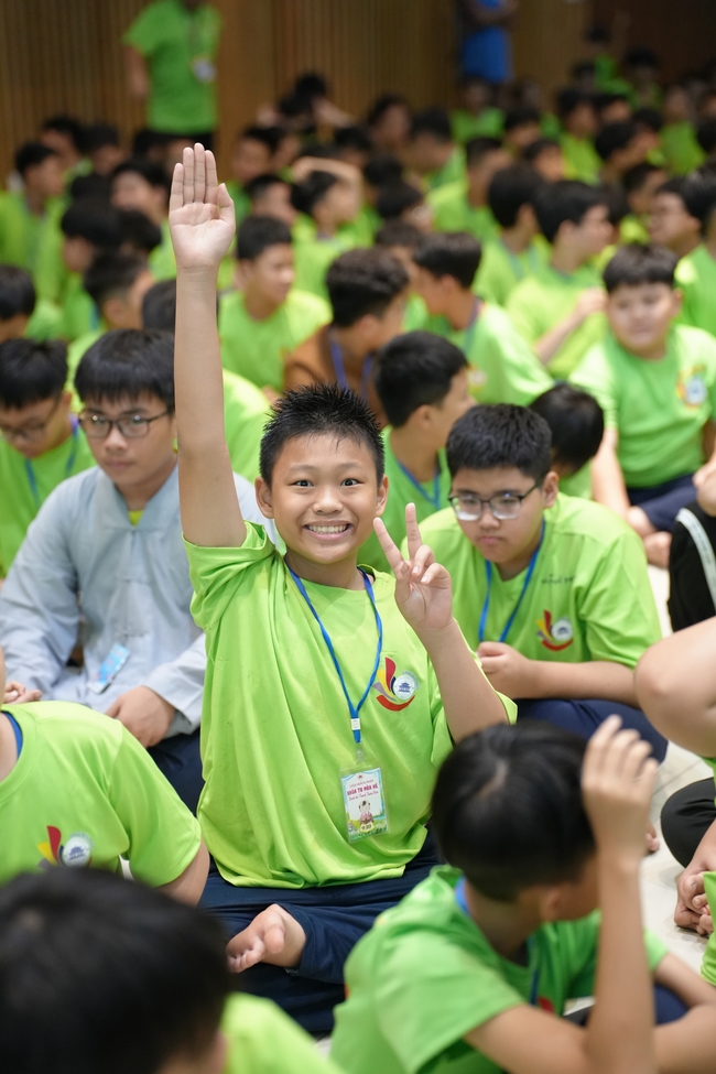 Ngày thứ 2 Khoá tu thiếu nhi – XGGD 2025 – Pháp thoại “Nhân quả” – Đại đức Thích Tâm Huỳnh