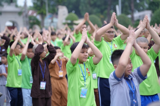 Ngày thứ 2 Khoá tu thiếu nhi – XGGD 2025 – Pháp thoại “Nhân quả” – Đại đức Thích Tâm Huỳnh