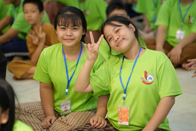 Ngày thứ 2 Khoá tu thiếu nhi – XGGD 2025 – Pháp thoại “Nhân quả” – Đại đức Thích Tâm Huỳnh