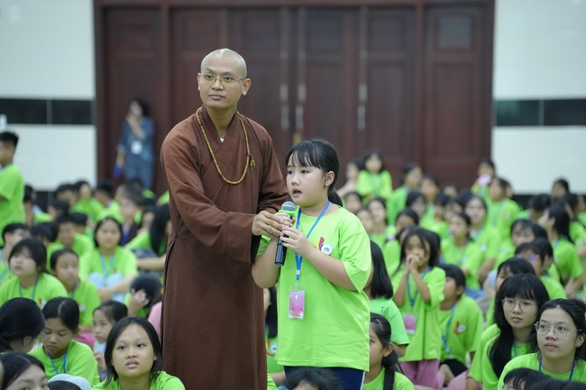 Ngày thứ 2 Khoá tu thiếu nhi – XGGD 2025 – Pháp thoại “Nhân quả” – Đại đức Thích Tâm Huỳnh