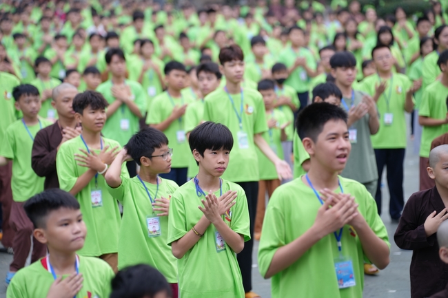 Ngày thứ 2 Khoá tu thiếu nhi – XGGD 2025 – Pháp thoại “Nhân quả” – Đại đức Thích Tâm Huỳnh