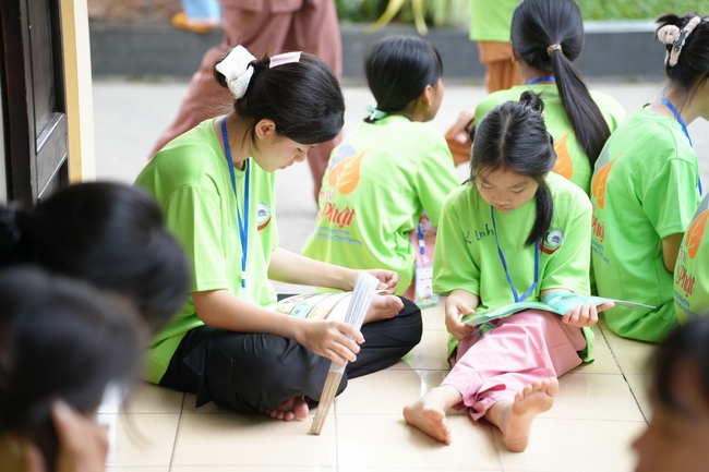 Ngày thứ 2 Khoá tu thiếu nhi – XGGD 2025 – Pháp thoại “Nhân quả” – Đại đức Thích Tâm Huỳnh