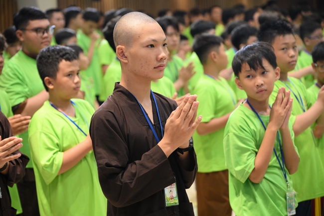 Ngày thứ 2 Khoá tu thiếu nhi – XGGD 2025 – Pháp thoại “Nhân quả” – Đại đức Thích Tâm Huỳnh