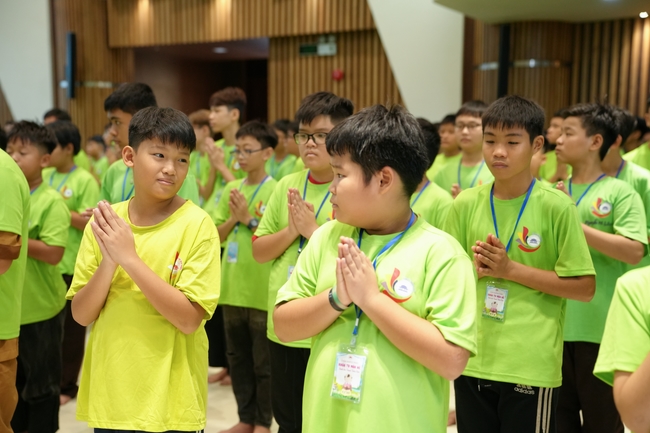 Ngày thứ 2 Khoá tu thiếu nhi – XGGD 2025 – Pháp thoại “Nhân quả” – Đại đức Thích Tâm Huỳnh