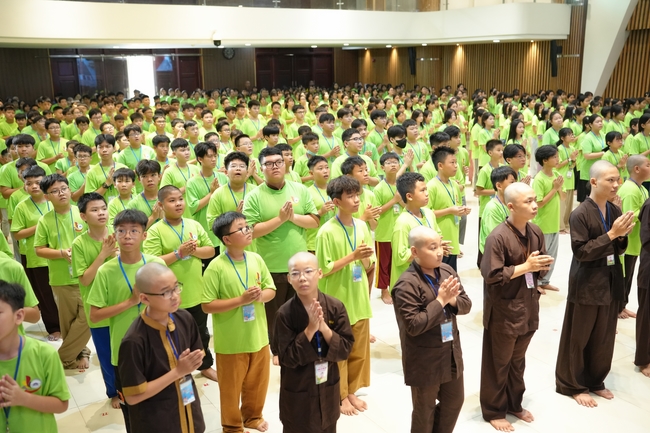 Ngày thứ 2 Khoá tu thiếu nhi – XGGD 2025 – Pháp thoại “Nhân quả” – Đại đức Thích Tâm Huỳnh