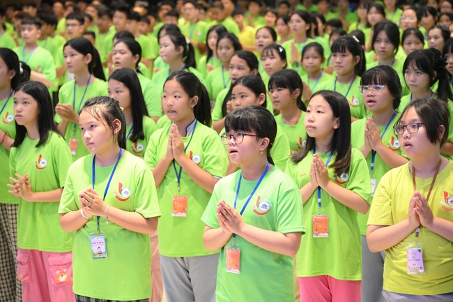 Ngày thứ 2 Khoá tu thiếu nhi – XGGD 2025 – Pháp thoại “Nhân quả” – Đại đức Thích Tâm Huỳnh