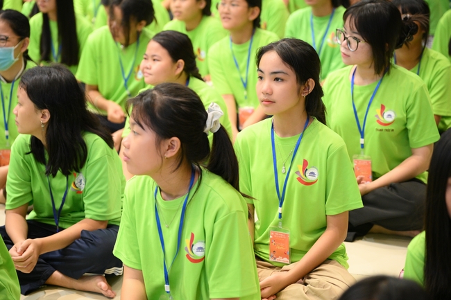 Ngày thứ 2 Khoá tu thiếu nhi – XGGD 2025 – Pháp thoại “Nhân quả” – Đại đức Thích Tâm Huỳnh