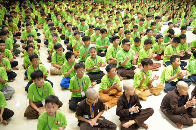 Ngày thứ 2 Khoá tu thiếu nhi – XGGD 2025 – Pháp thoại “Nhân quả” – Đại đức Thích Tâm Huỳnh