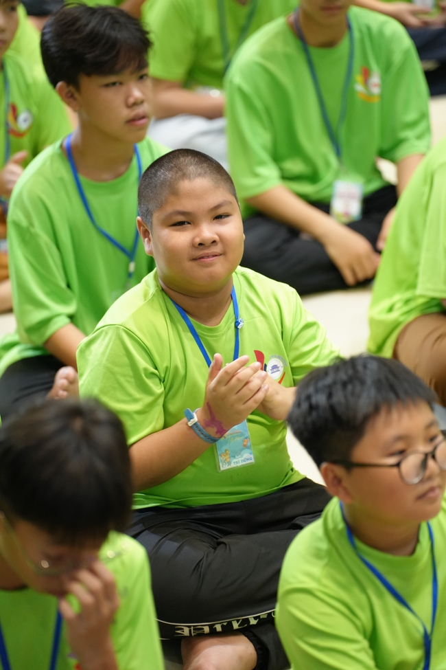 Ngày thứ 2 Khoá tu thiếu nhi – XGGD 2025 – Pháp thoại “Nhân quả” – Đại đức Thích Tâm Huỳnh