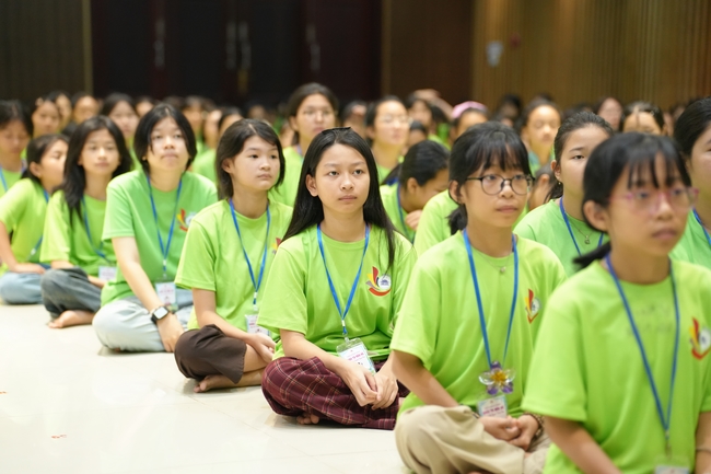 Ngày thứ 2 Khoá tu thiếu nhi – XGGD 2025 – Pháp thoại “Nhân quả” – Đại đức Thích Tâm Huỳnh