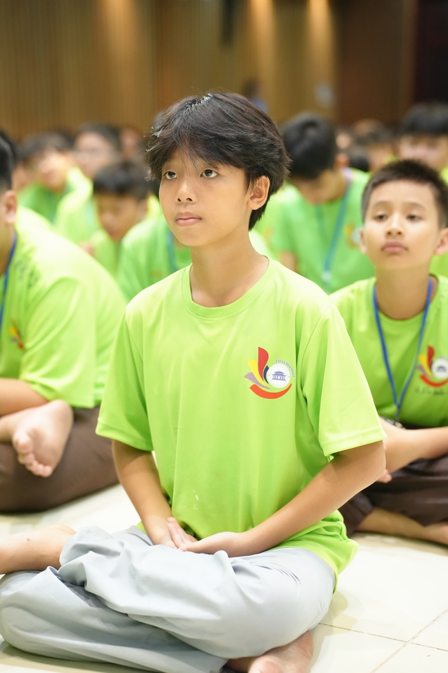 Ngày thứ 2 Khoá tu thiếu nhi – XGGD 2025 – Pháp thoại “Nhân quả” – Đại đức Thích Tâm Huỳnh