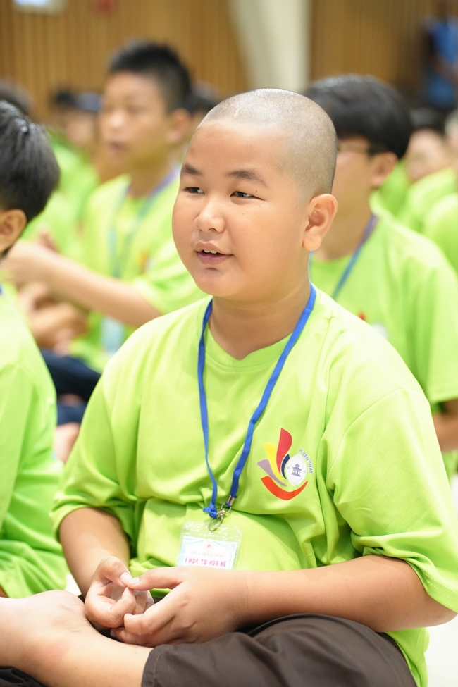 Ngày thứ 2 Khoá tu thiếu nhi – XGGD 2025 – Pháp thoại “Nhân quả” – Đại đức Thích Tâm Huỳnh