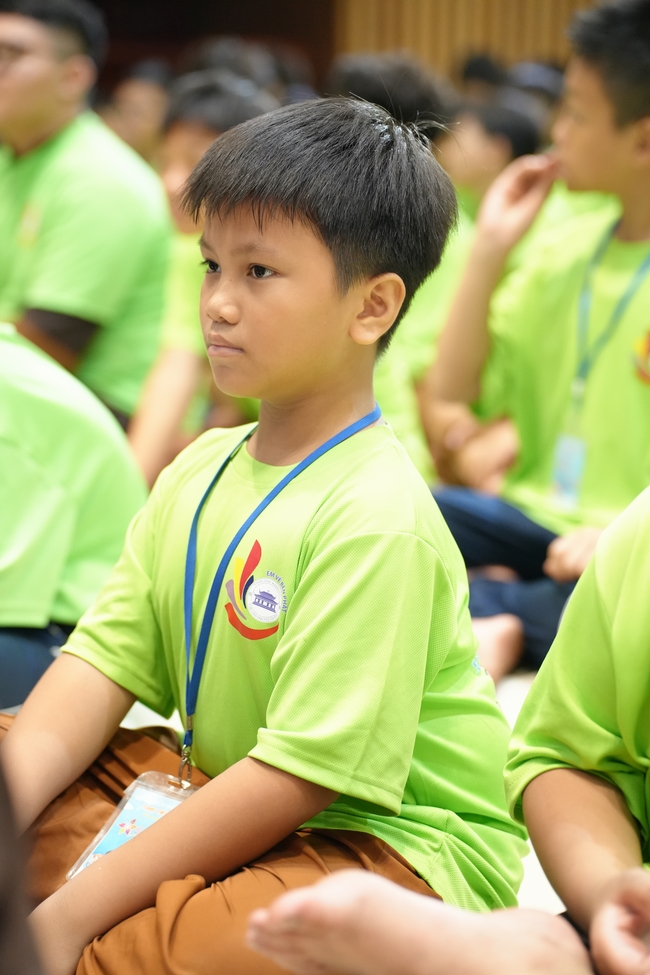 Ngày thứ 2 Khoá tu thiếu nhi – XGGD 2025 – Pháp thoại “Nhân quả” – Đại đức Thích Tâm Huỳnh