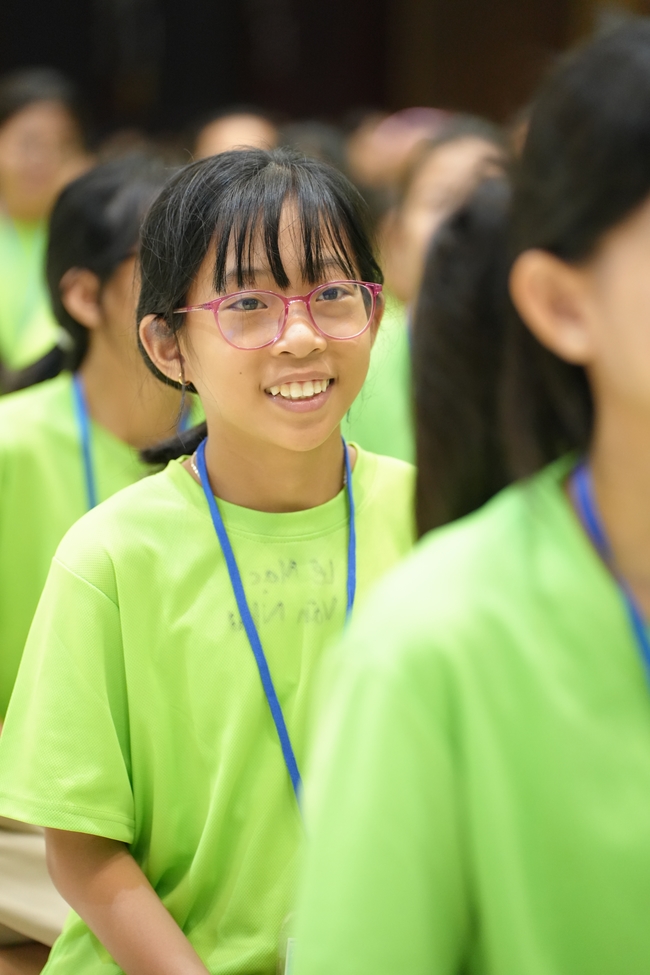 Ngày thứ 2 Khoá tu thiếu nhi – XGGD 2025 – Pháp thoại “Nhân quả” – Đại đức Thích Tâm Huỳnh