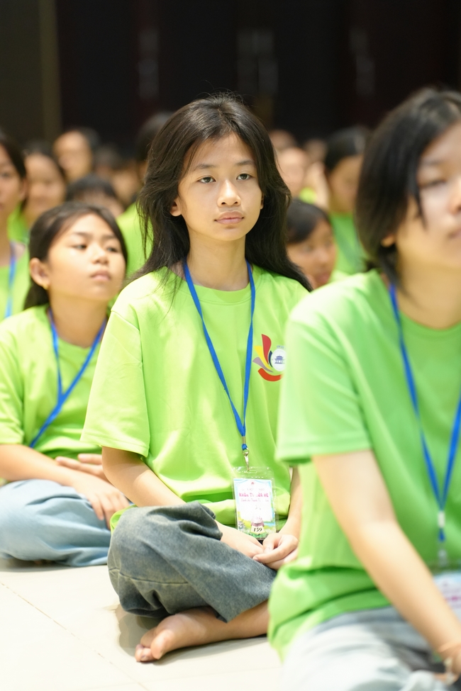 Ngày thứ 2 Khoá tu thiếu nhi – XGGD 2025 – Pháp thoại “Nhân quả” – Đại đức Thích Tâm Huỳnh