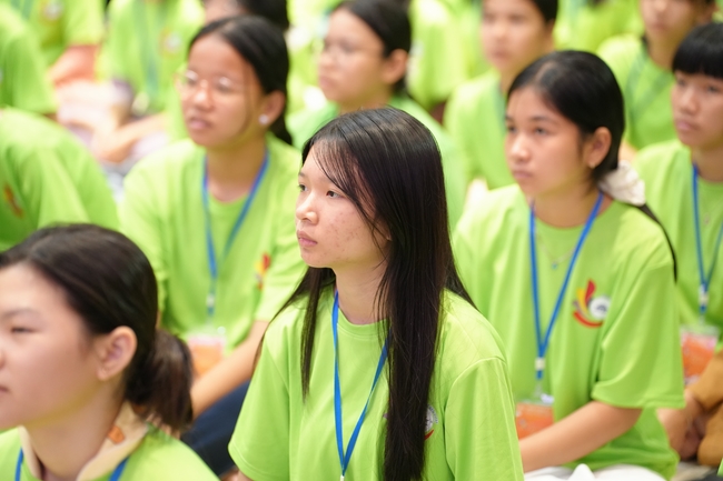 Ngày thứ 2 Khoá tu thiếu nhi – XGGD 2025 – Pháp thoại “Nhân quả” – Đại đức Thích Tâm Huỳnh