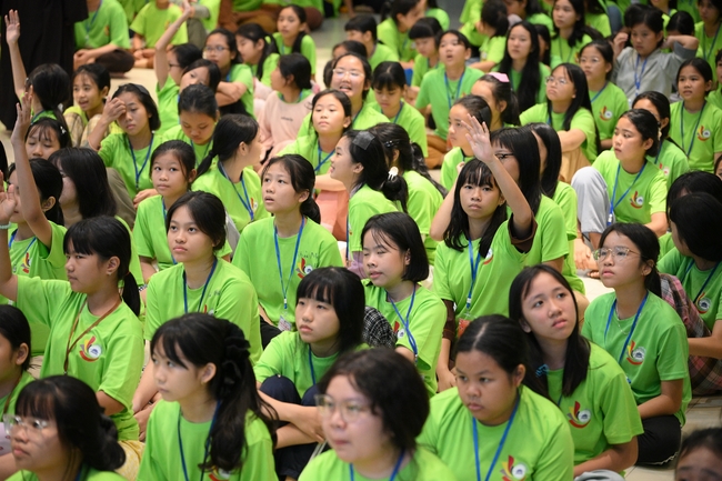 Ngày thứ 2 Khoá tu thiếu nhi – XGGD 2025 – Pháp thoại “Nhân quả” – Đại đức Thích Tâm Huỳnh