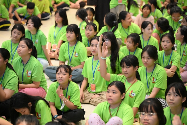 Ngày thứ 2 Khoá tu thiếu nhi – XGGD 2025 – Pháp thoại “Nhân quả” – Đại đức Thích Tâm Huỳnh