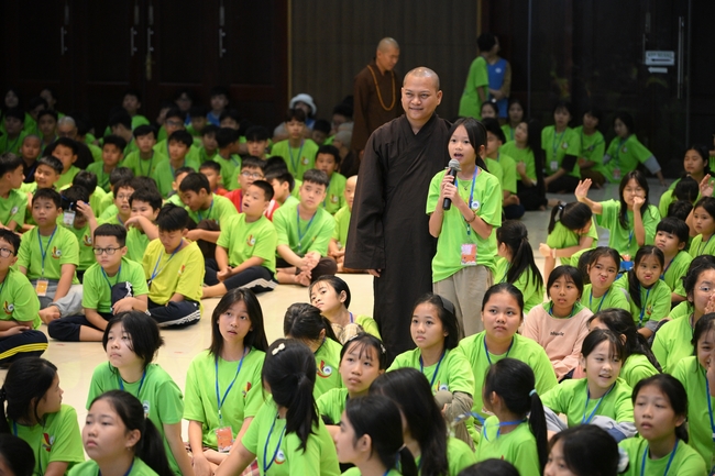 Ngày thứ 2 Khoá tu thiếu nhi – XGGD 2025 – Pháp thoại “Nhân quả” – Đại đức Thích Tâm Huỳnh