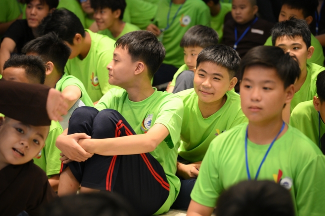 Ngày thứ 2 Khoá tu thiếu nhi – XGGD 2025 – Pháp thoại “Nhân quả” – Đại đức Thích Tâm Huỳnh