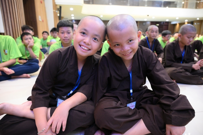 Ngày thứ 4 Khoá tu thiếu nhi – XGGD 2025 – Pháp thoại “Nguyện làm người con Phật”