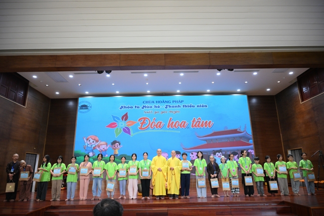 Ngày thứ 4 Khoá tu thiếu nhi – XGGD 2025 – Pháp thoại “Nguyện làm người con Phật”