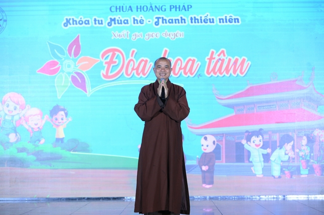 Ngày thứ 4 Khoá tu thiếu nhi – XGGD 2025 – Pháp thoại “Nguyện làm người con Phật”