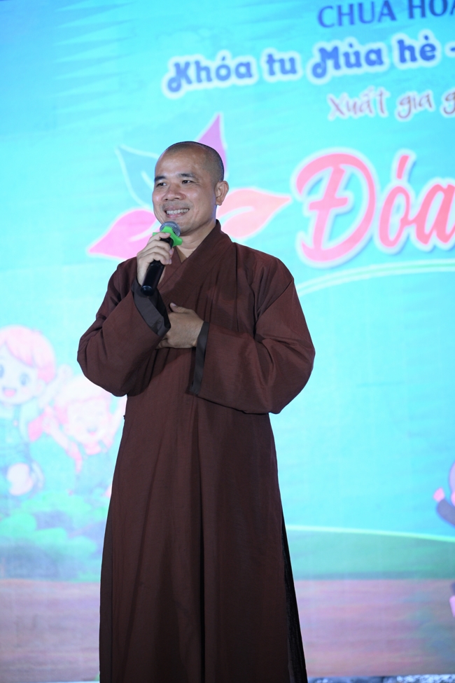 Ngày thứ 4 Khoá tu thiếu nhi – XGGD 2025 – Pháp thoại “Nguyện làm người con Phật”