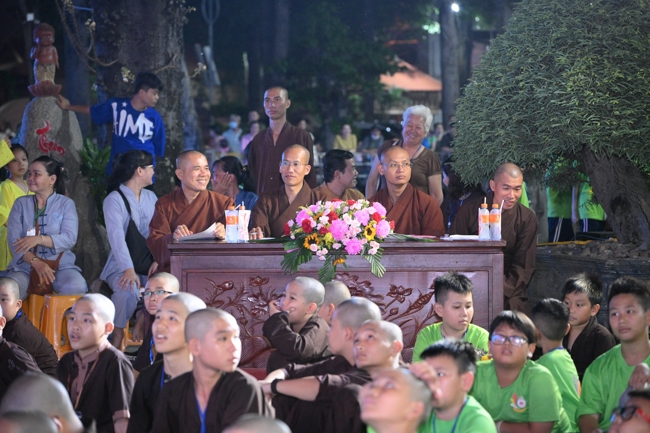 Ngày thứ 4 Khoá tu thiếu nhi – XGGD 2025 – Pháp thoại “Nguyện làm người con Phật”