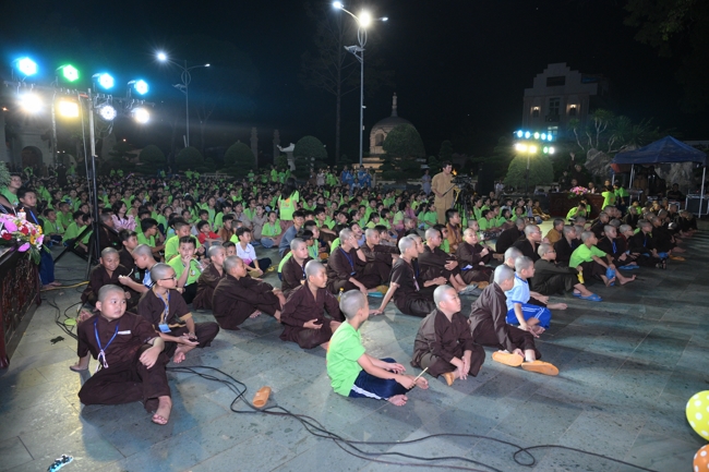 Ngày thứ 4 Khoá tu thiếu nhi – XGGD 2025 – Pháp thoại “Nguyện làm người con Phật”