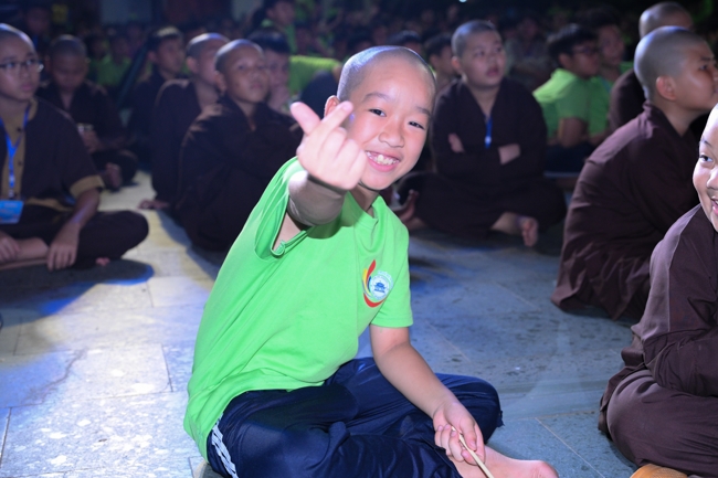 Ngày thứ 4 Khoá tu thiếu nhi – XGGD 2025 – Pháp thoại “Nguyện làm người con Phật”