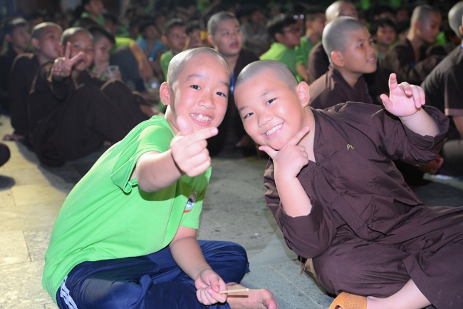 Ngày thứ 4 Khoá tu thiếu nhi – XGGD 2025 – Pháp thoại “Nguyện làm người con Phật”