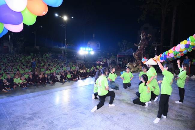 Ngày thứ 4 Khoá tu thiếu nhi – XGGD 2025 – Pháp thoại “Nguyện làm người con Phật”