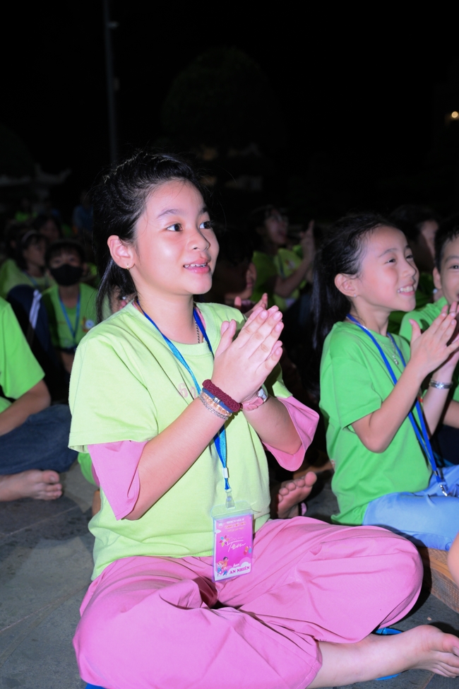 Ngày thứ 4 Khoá tu thiếu nhi – XGGD 2025 – Pháp thoại “Nguyện làm người con Phật”