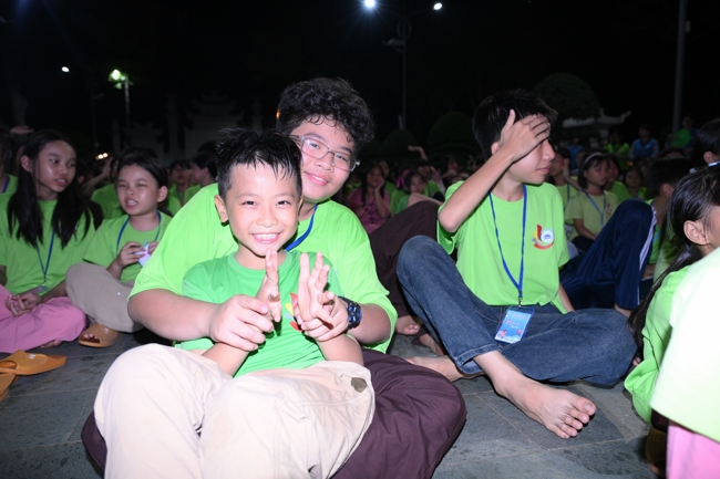 Ngày thứ 4 Khoá tu thiếu nhi – XGGD 2025 – Pháp thoại “Nguyện làm người con Phật”