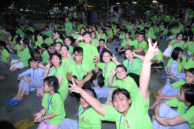 Ngày thứ 4 Khoá tu thiếu nhi – XGGD 2025 – Pháp thoại “Nguyện làm người con Phật”