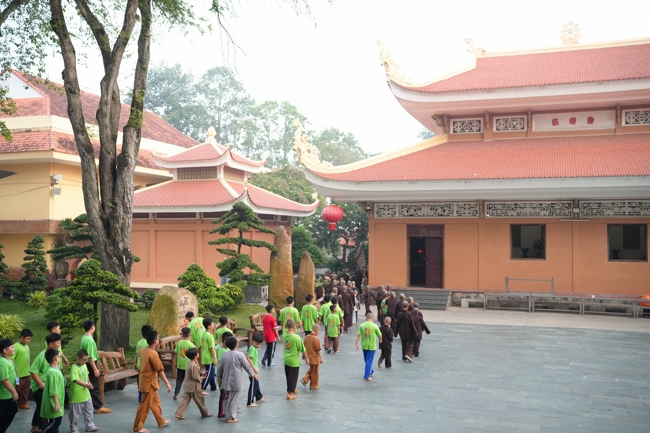 Ngày thứ 4 Khoá tu thiếu nhi – XGGD 2025 – Pháp thoại “Nguyện làm người con Phật”